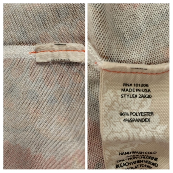 Soft surroundings Spice Market Top Size L earthy Bohemian - Picture 10 of 10